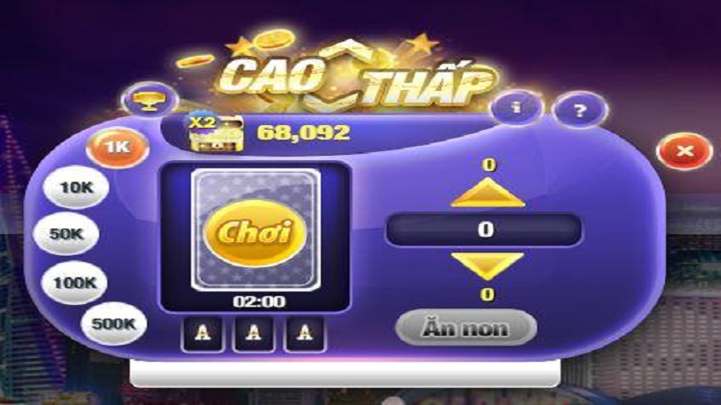 Cách thức tham gia cao thấp 52