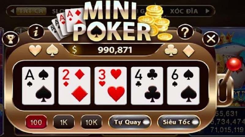 Các tính năng khác của mini poker