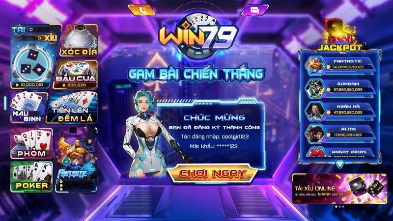 Các ưu đãi và phần quà hấp dẫn tại win79